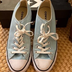 Converse Sky Blue Canvas Shoes